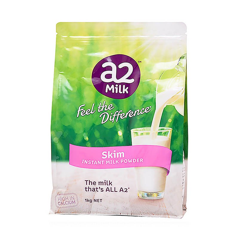 a2 skim milk powder  1kg a2成人脱脂奶粉(3袋)